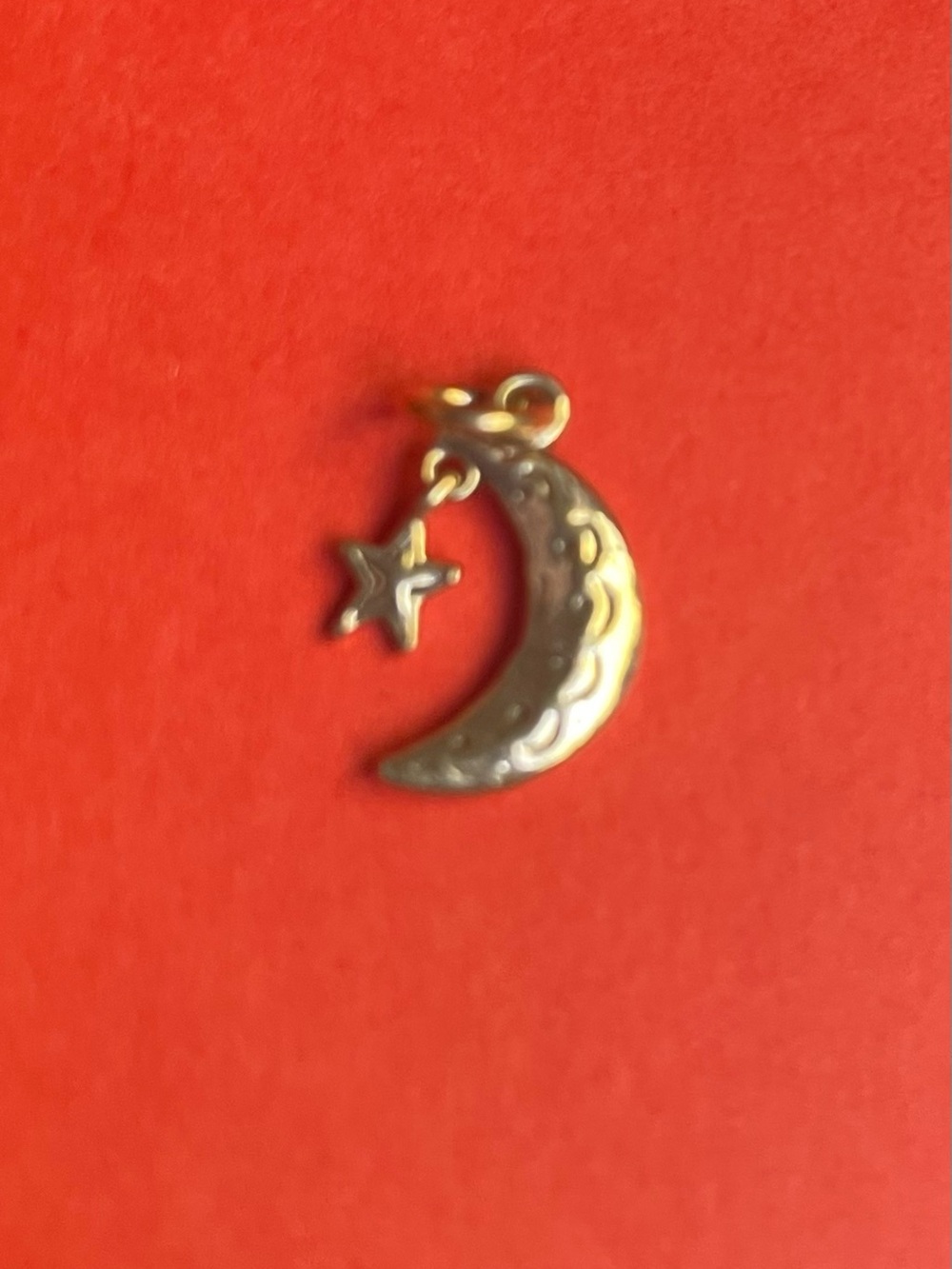 James Avery Silver Moon with Dangling Star Charm - Silver - Picture 3 of 6